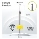 S3-J23-005 Carburo 3mm Zirconio