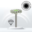 ZIR9863F Pulidor Swivel Zirconio Fino