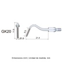 Punta Sichel Hoz para KaVo Sonicflex 2000N / 2003 y ECO S2 | Profilaxis