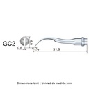 Punta ultrasonidos GC2 compatible KaVo | Profilaxis