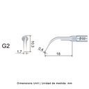 Punta ultrasonidos G2 | Profilaxis