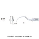 Punta ultrasonidos P20 | Perio