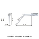 Punta ultrasonidos E3 | Endo