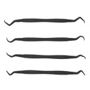 Set de 4 Curetas de Teflón para Implantes