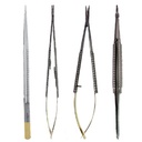 Kit de Microcirugía de 4 Instrumentos (Puntas Rectas)