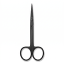 Tijeras Iris 11,5cm Titanio Negro con Tungsteno (TC)