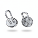 Botón Lingual Plano con Gancho