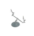 Pinza articulada doble con base para soldar Technoflux