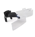 Lupa binocular con luz LED y lentes intercambiables Technoflux
