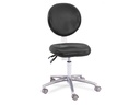 Taburete dental negro Technoflux V1