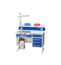 Mesa de trabajo de acero para laboratorio dental Technoflux