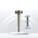 305 Mandril Acero Discos