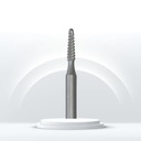 38R Fresa Cónica Estriada Acero P.Redonada